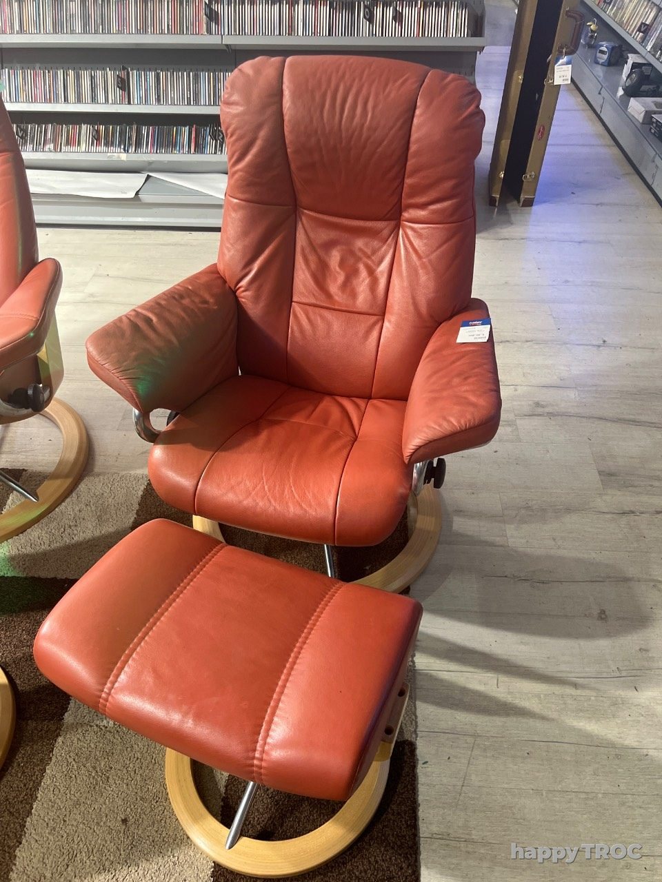 Fauteuil relax (pouf cassé)