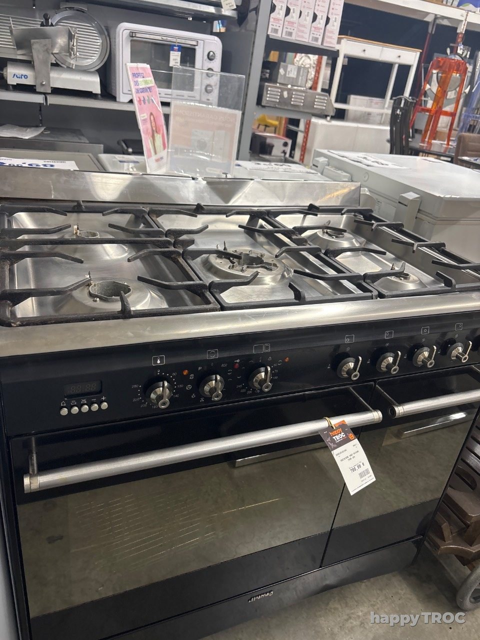 Gaziniere smeg butane four 32v