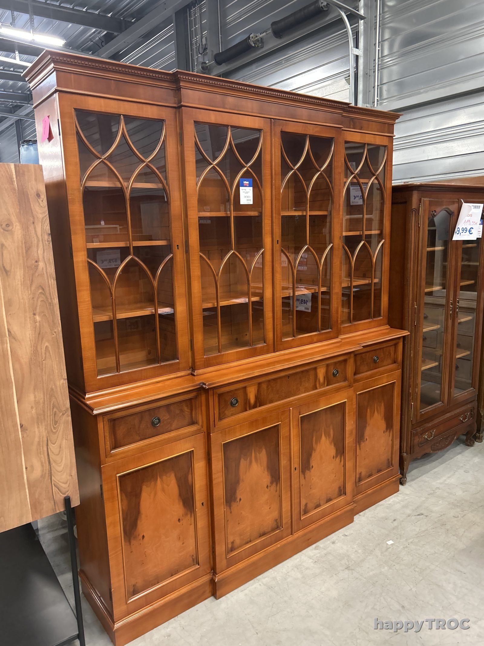 Buffet vaisselier merisier