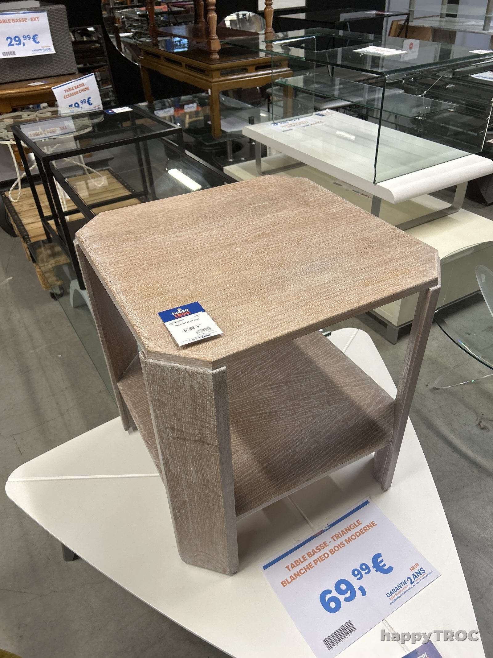 Table basse en bois