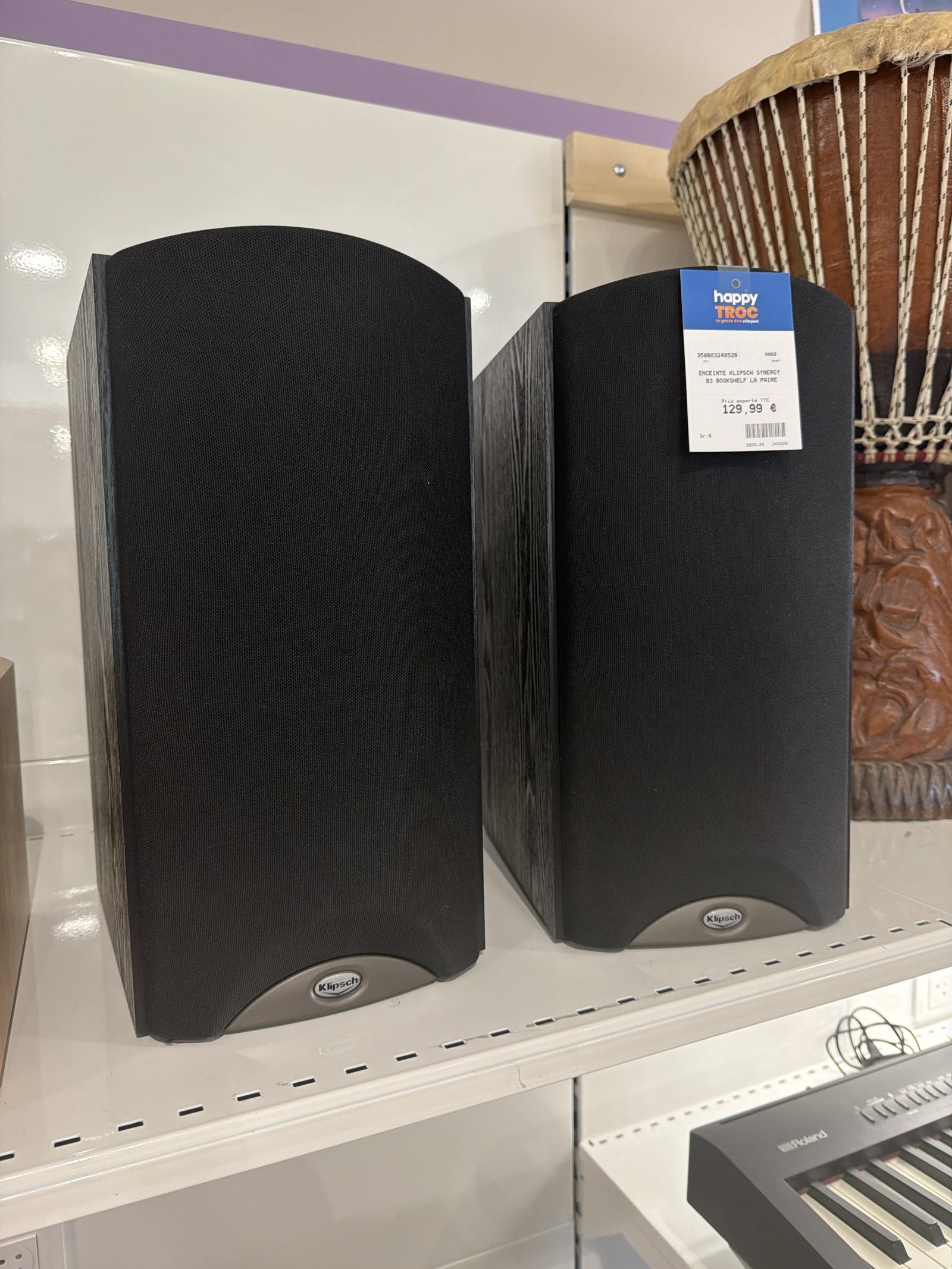 Enceinte bibliothèque klipsch synergy B3