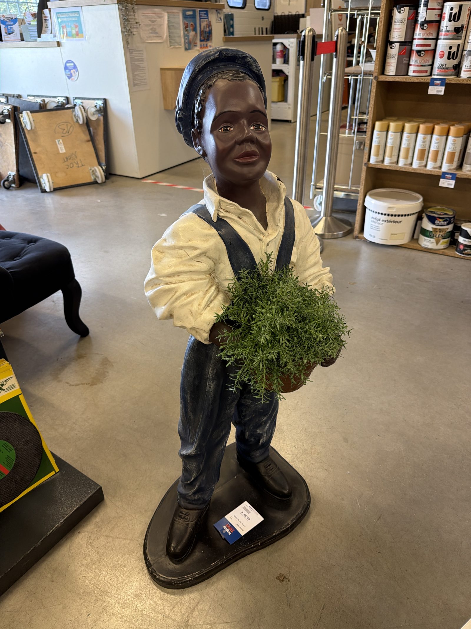 Statue de jardin