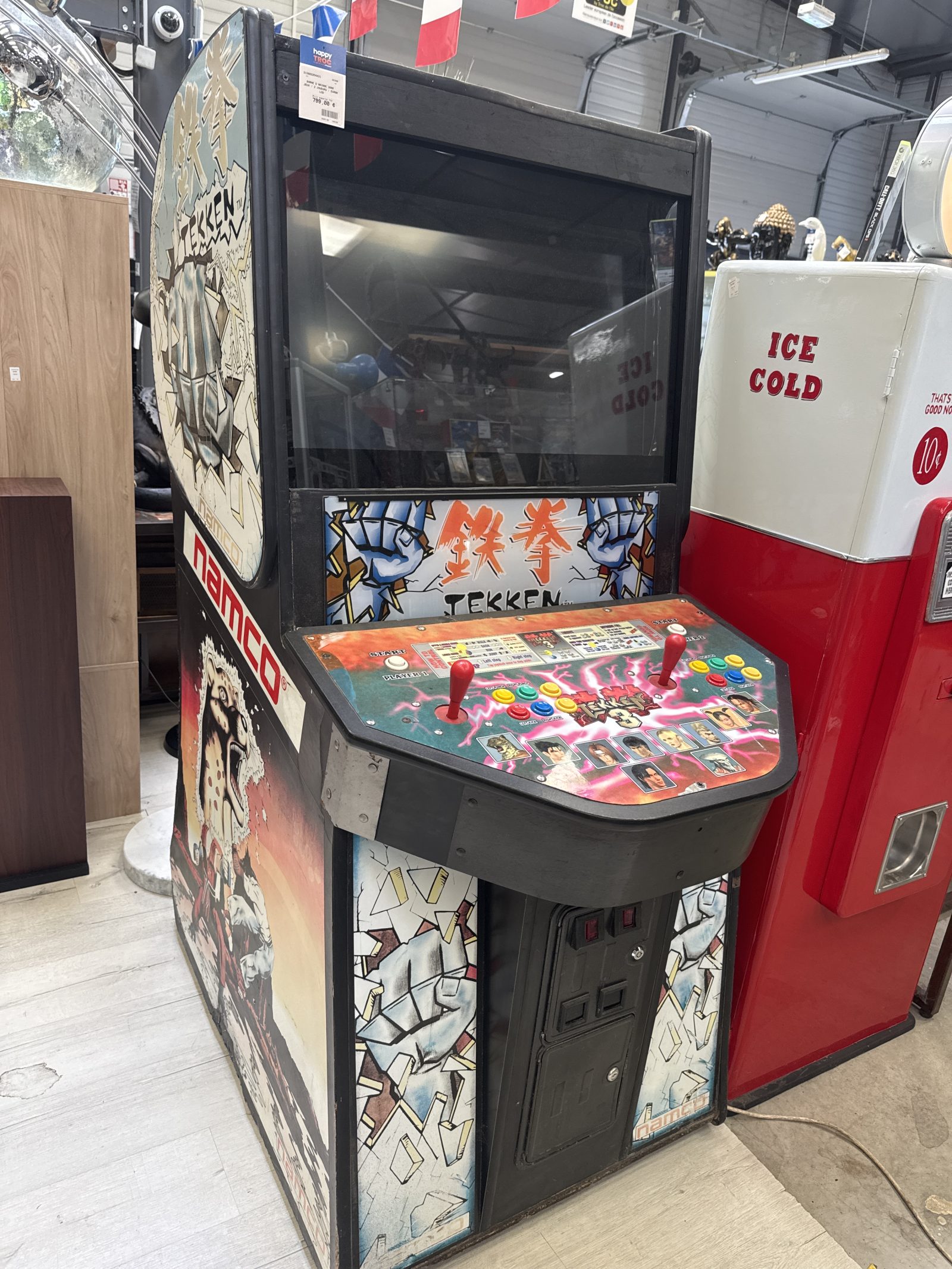 Borne d’arcade avec 3000, jeux, deux joueurs écran LCD