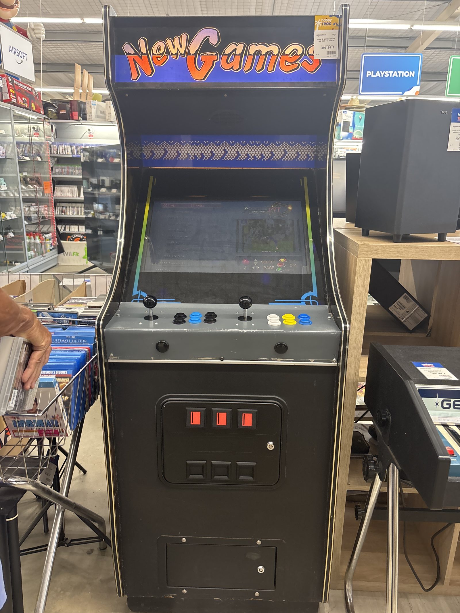 Borne d’arcade 2 joueurs