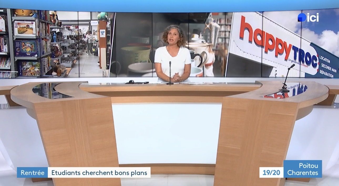 📺 L'économie circulaire à l'honneur : Happy Troc sur France 3 !